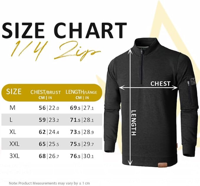 Men's Black Quarter Zip Mock Neck Fleece Jumper | JRC UK