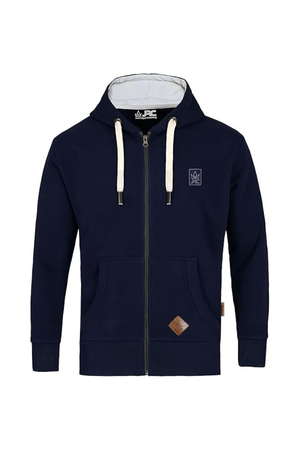 JRC Mens Zip Hoodies with Thermal Hood Navy